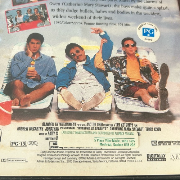 Classic Weekend at Bernie’s DVD - Picture 7 of 7